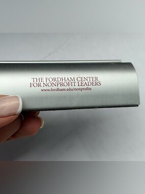 business card holder  with Fordham branding